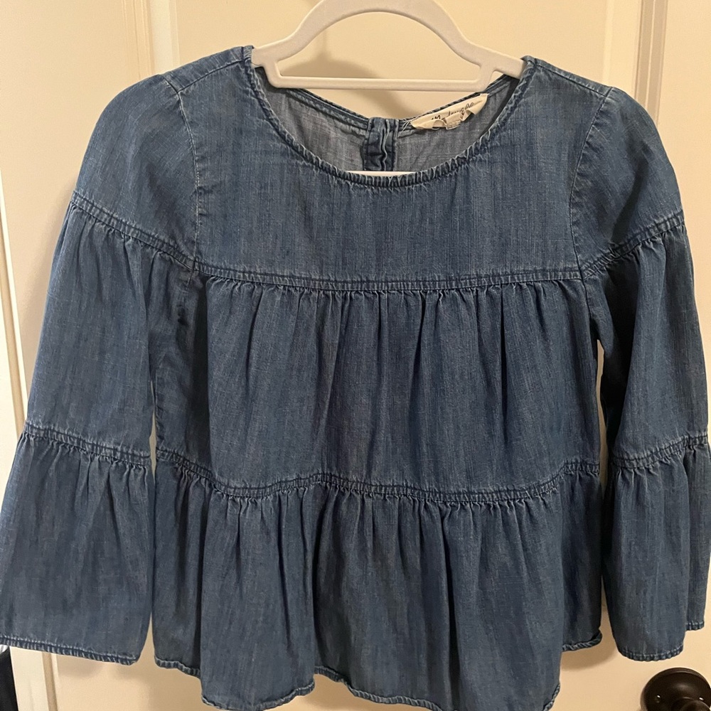 Madewell jean top